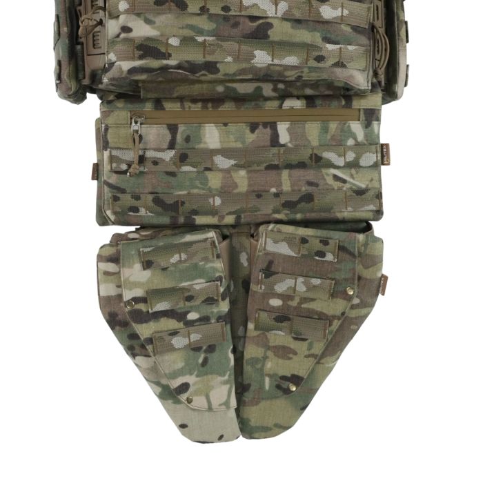 Бронежилет Militex Modular X-1 с баллистическим пакетом (1 класс) | Multicam | Cordura USA | Размер M