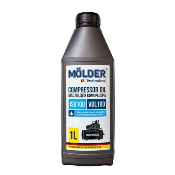 Масло компрессорное Molder VDL 100 для компрессоров 1 литр (MA01100)