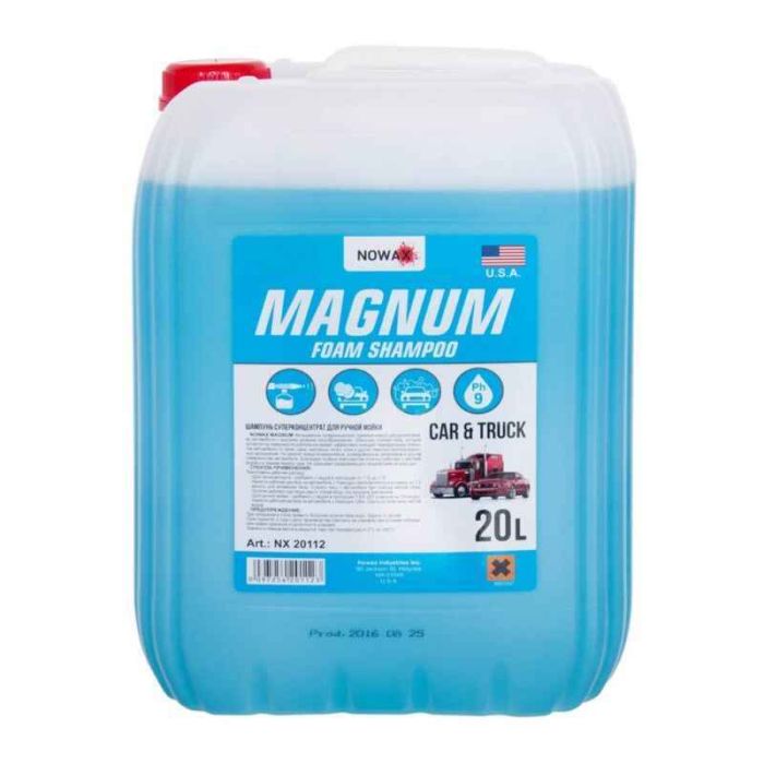 Концентрированная активная пена Nowax Magnum 20л для ручной и бесконтактной мойки авто (NX20112/1)