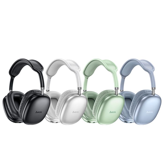 Бездротові накладні навушники HOCO W35 Air Triumph BT headset Black (6942007616331)