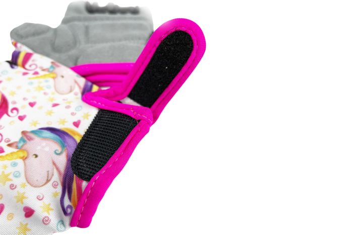 Велорукавиці дитячі 6-8 років розмір M єдинорог "KIDS" (90961/1-IS)