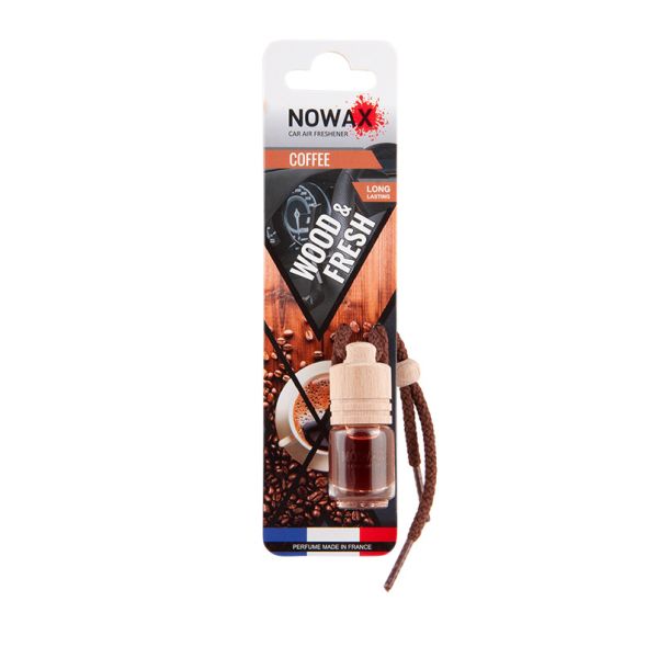 Автопарфюм Nowax Wood&Fresh аромат кофе 5 мл для авто (NX07704)
