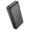 Зовнішній акумулятор HOCO J123A Element power bank(20000mAh) Black (6942007612067)