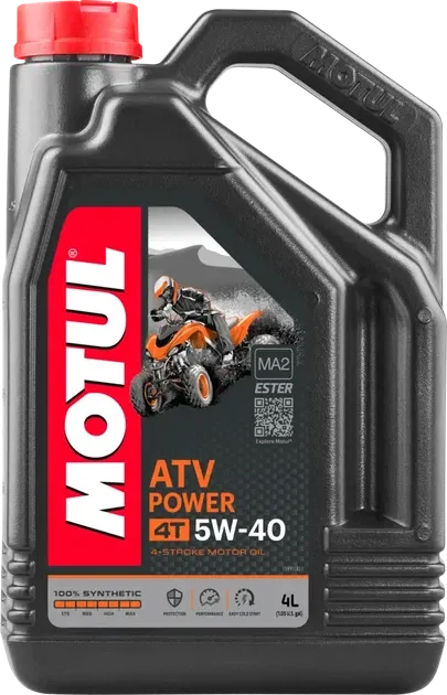 Масло моторное Motul ATV Power 4T 5W40 (4л)