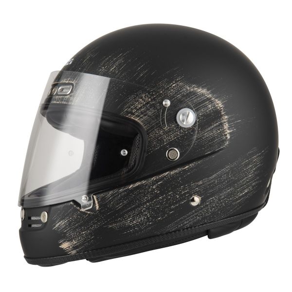 Мотошолом NZI STREET TRACK 4 BLACK OXYD MATT