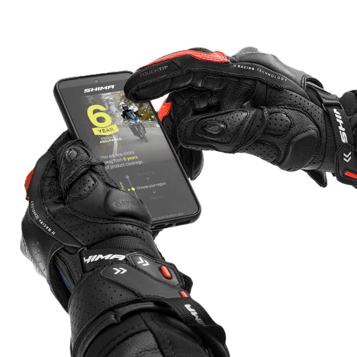 Моторукавички Shima RS-3 Fluo Red M