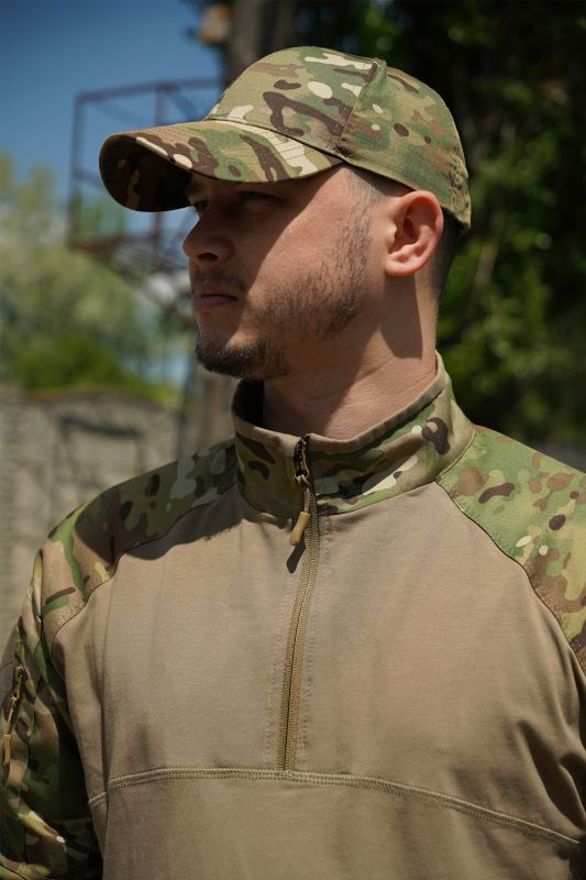 Тактическая боевая рубашка RF multicam-tan BR L