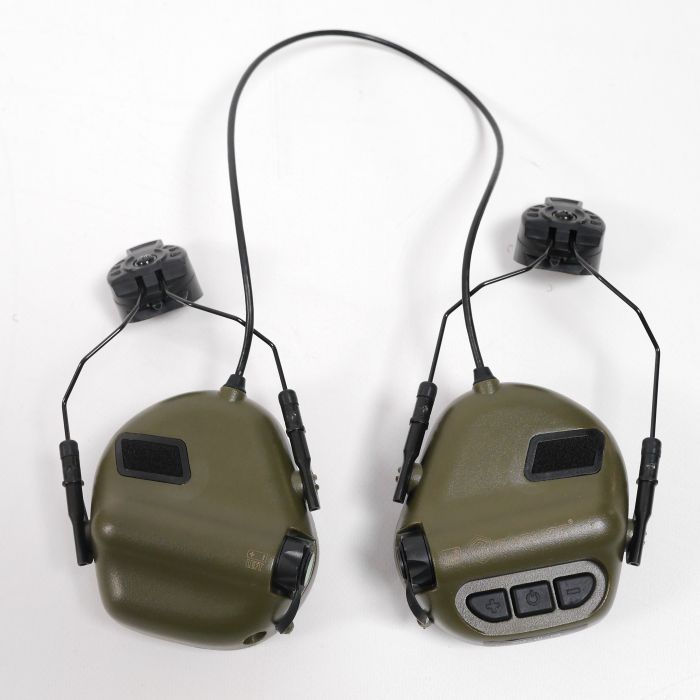 Тактические наушники EARMOR M31Н с креплением Олива