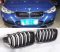 Решетка радиатора BMW F30 / F31 стиль M черная + рамка под карбон