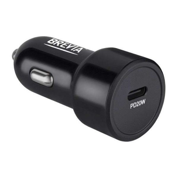 Зарядное устройство для авто BREVIA ePower TurboCharge 20W USB-C черный модель 46020CB (46020CB)