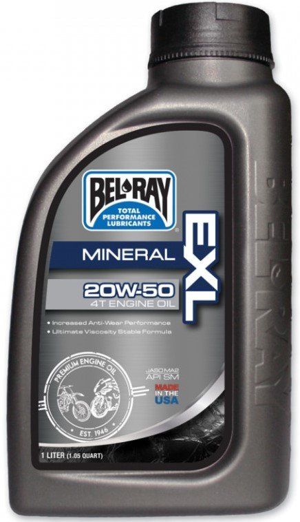 Масло моторное Bel-Ray EXL Min 4T 20W50 (1л)