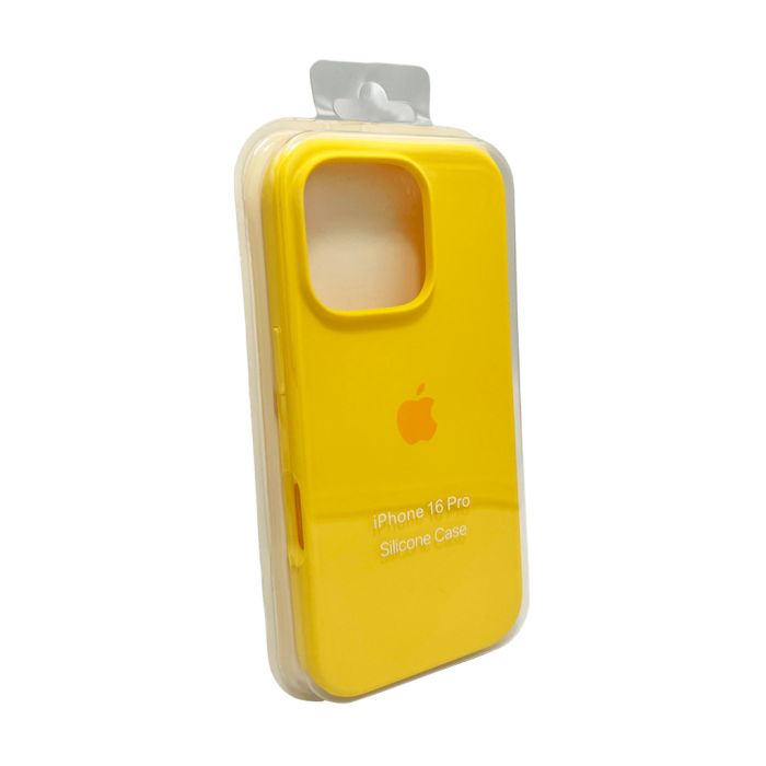 Чохол для смартфона Silicone Full Case AA Open Cam for Apple iPhone 16 Pro Max 33,Canary Yellow (FullOpenAAi16PM-33)