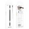 Стилус HOCO GM111 Cool dynamic series 3-in-1 passive universal capacitive pen Black (6942007619387)