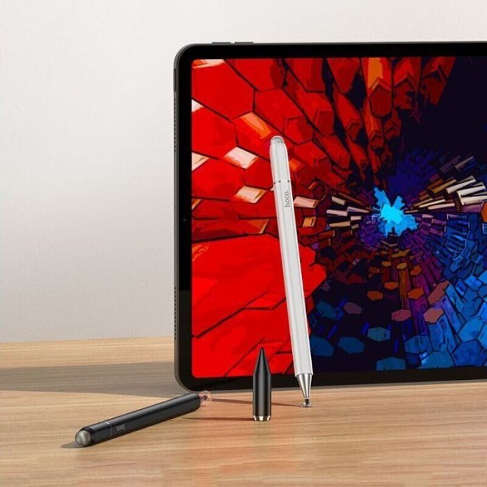 Стилус HOCO GM111 Cool dynamic series 3-in-1 passive universal capacitive pen Black (6942007619387)