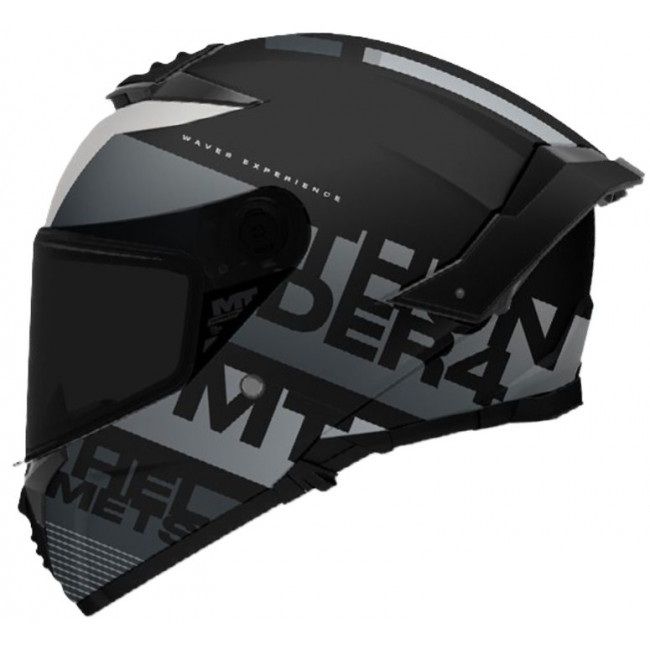 Мотошолом MT THUNDER 4 SV WAVES B2 Matt L