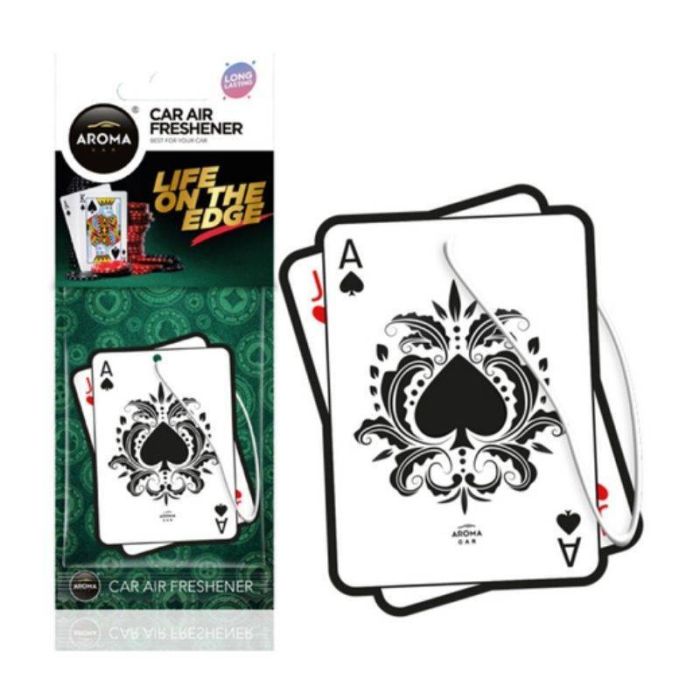 Ароматизатор автомобильный Aroma Car Life on the Edge Black Jack для салона авто (83276)
