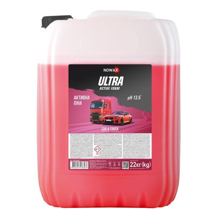 Пена Ultra Active Foam 1:14-1:9 (пенопистолет), 1:150-1:90 (баллон) pH-13,5 , 22кг (NX20195)