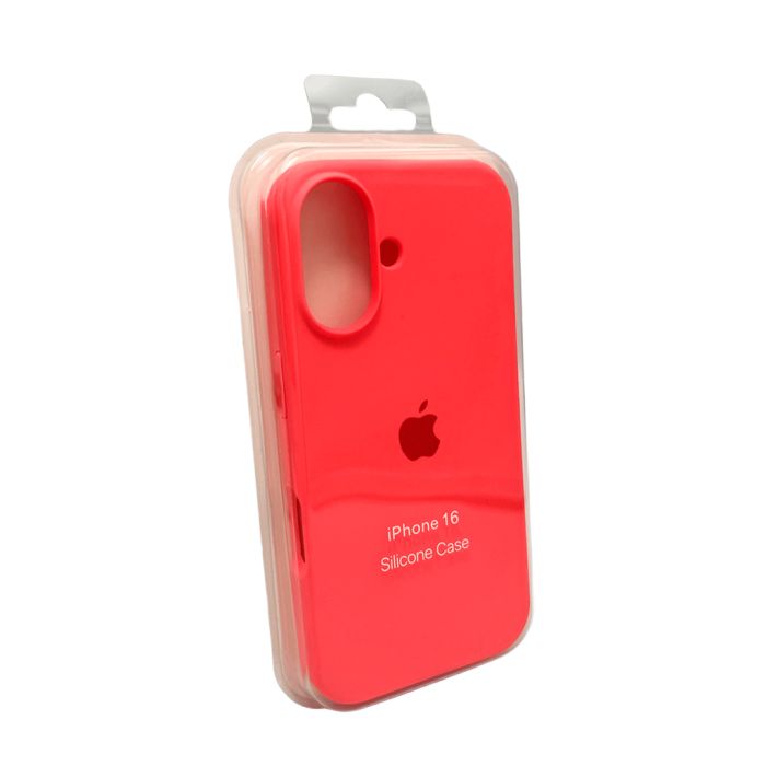 Чохол для смартфона Silicone Full Case AA Open Cam for Apple iPhone 16 50,Pink Orange (FullOpenAAi16-50)