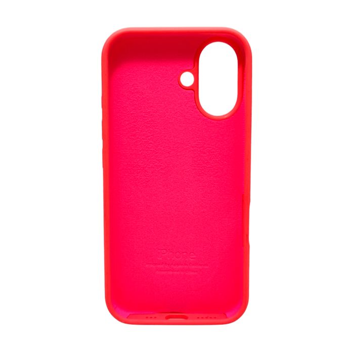 Чохол для смартфона Silicone Full Case AA Open Cam for Apple iPhone 16 50,Pink Orange (FullOpenAAi16-50)