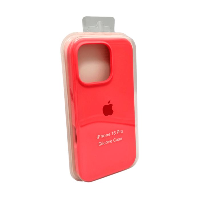 Чохол для смартфона Silicone Full Case AA Open Cam for Apple iPhone 16 Pro 50,Pink Orange (FullOpenAAi16P-50)