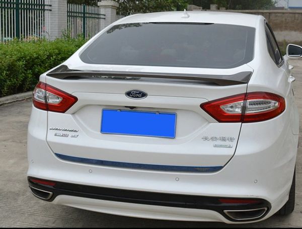 Спойлер багажника Ford Fusion / Mondeo MK5 черный глянец