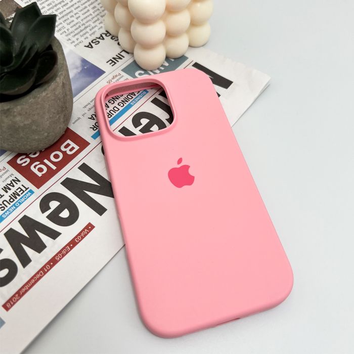 Чохол для смартфона Silicone Full Case AA Open Cam for Apple iPhone 16 Pro 6,Light Pink (FullOpenAAi16P-6)