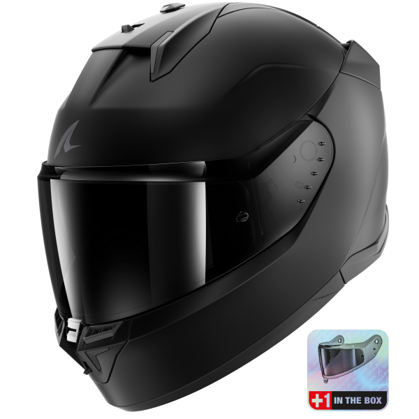 Мотошолом Shark D-Skwal 3 Dark Shadow Mat Black M