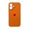 Чохол для смартфона Silicone Full Case AA Camera Protect for Apple iPhone 16 34,Papaya (FullAAi16-34)