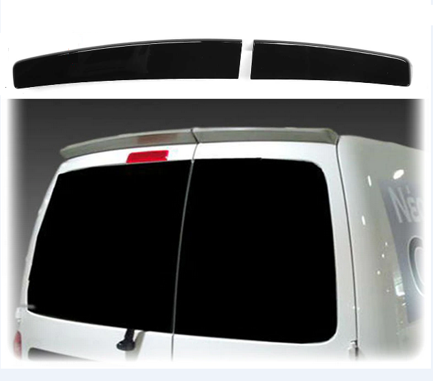 Спойлер на VW Caddy черный глянцевый ABS-пластик