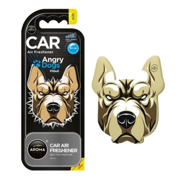 Ароматизатор Aroma Car Angry Dogs - FRESH LINEN (14шт.)
