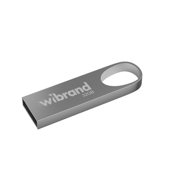 Флеш-накопичувач Wibrand USB 2.0 Irbis 32Gb Silver (WI2.0/IR32U3S)