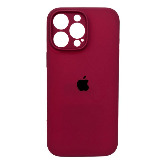Чохол для смартфона Silicone Full Case AA Camera Protect for Apple iPhone 16 Pro 47,Plum (FullAAi16P-47)