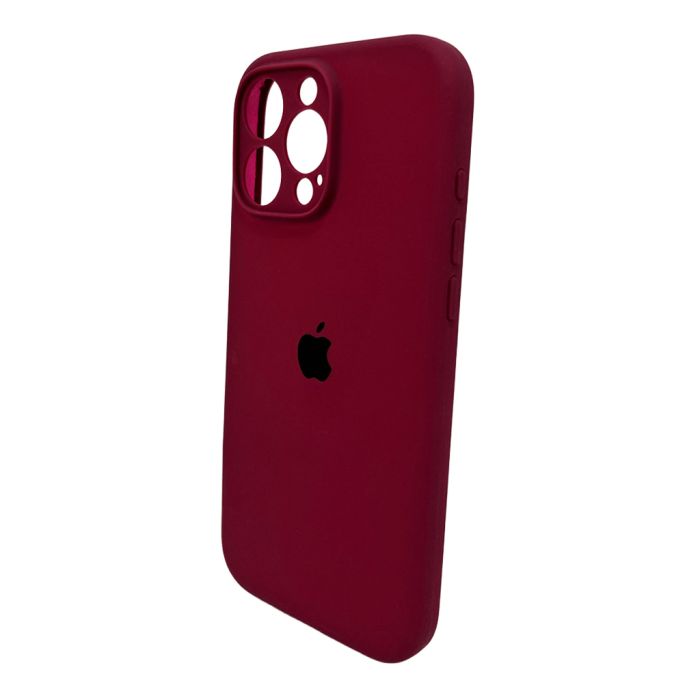 Чохол для смартфона Silicone Full Case AA Camera Protect for Apple iPhone 16 Pro 47,Plum (FullAAi16P-47)