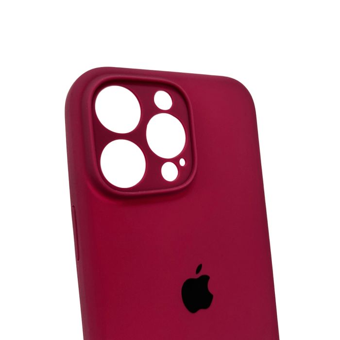 Чохол для смартфона Silicone Full Case AA Camera Protect for Apple iPhone 16 Pro 47,Plum (FullAAi16P-47)