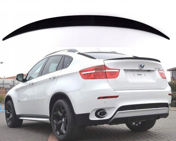 Спойлер BMW X6 E71 стиль Перформанс ABS-пластик черный глянцевый