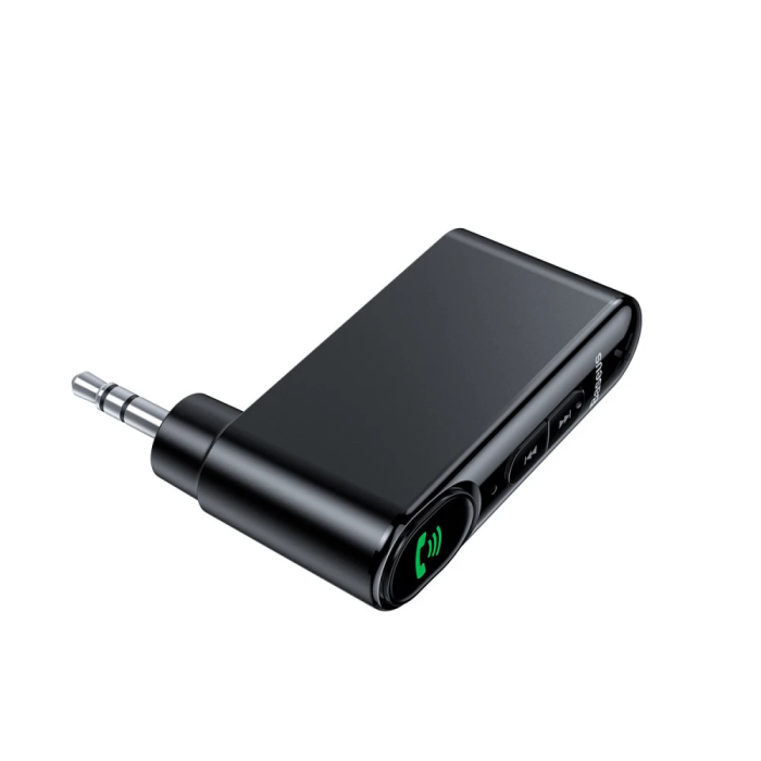 Bluetooth-ресивер Baseus BSBA-02 AUX Wireless Audio Receiver Black (WXQY010001)