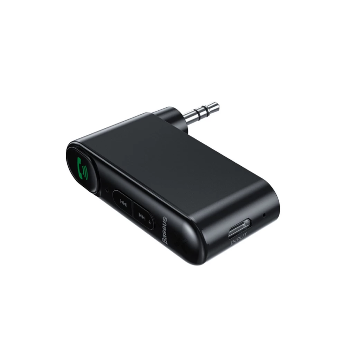 Bluetooth-ресивер Baseus BSBA-02 AUX Wireless Audio Receiver Black (WXQY010001)
