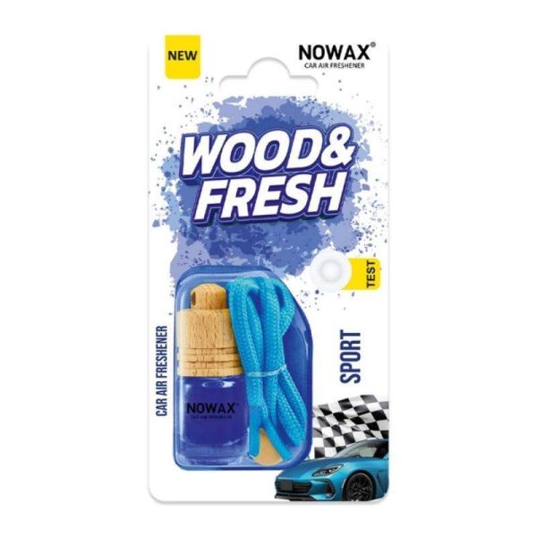 Ароматизатор для авто Nowax Sport Wood and Fresh в блістере воздушный освежитель (NX92099)