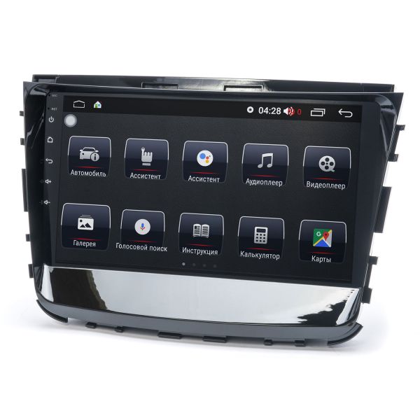 Штатна магнітола Prime-X 22-789/9M 2K, 4+64, 4G. SSANG YONG Rexton 2017+