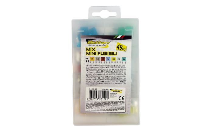 Набір запобіжників міні "MIX MINI FUSIBILI" 49 шт 30122-IS