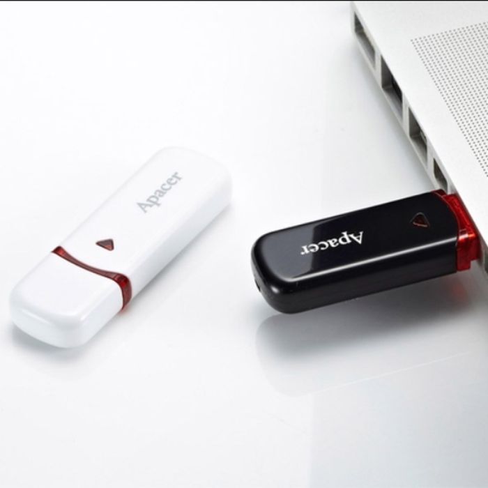 Флеш-накопичувач Apacer USB 2.0 AH333 32Gb White (AP32GAH333W-1)