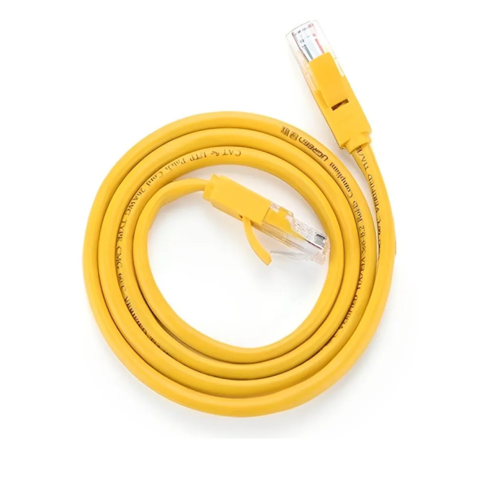 Мережевий кабель UGREEN Cat 5e U/UTP Lan Cable 5m (Yellow) (UGR-11233)