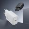 Мережевий зарядний пристрій HOCO N60 Gentle single port PD20W charger (EU) White (6942007644181)