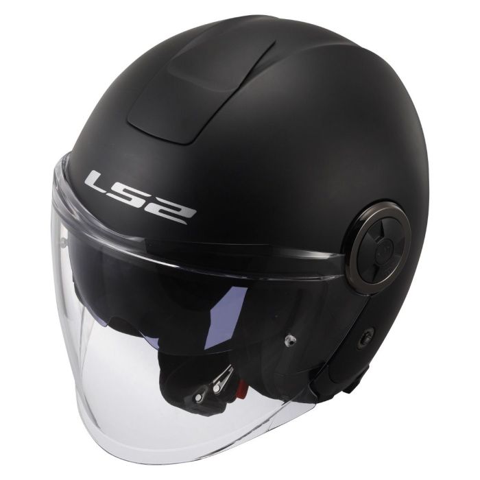 Мотошолом LS2 OF620 Classy Solid Matt Black