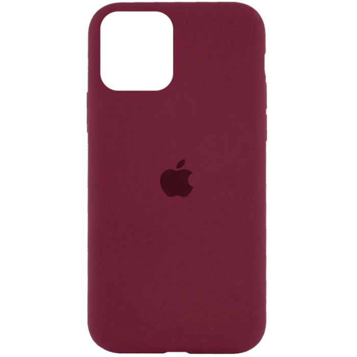 Чохол для смартфона Silicone Full Case AA Open Cam for Apple iPhone 11 Pro Max кругл 47,Plum (FullOpeAAKPi11PM-47)