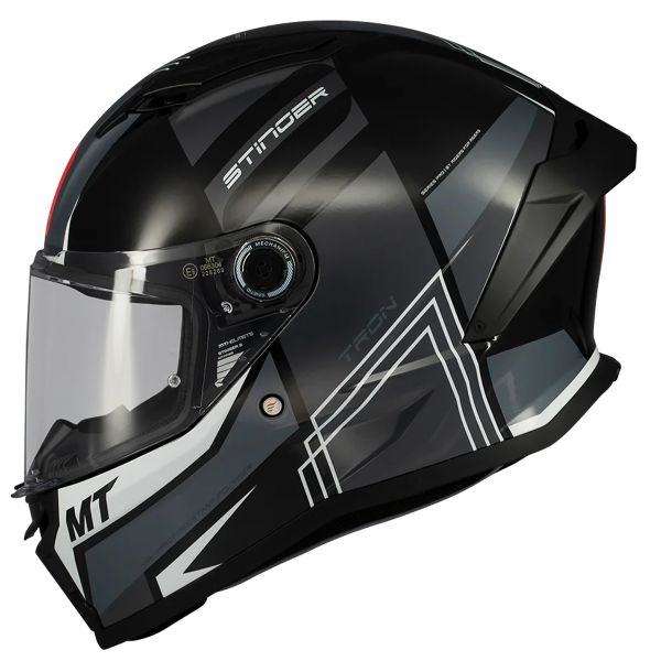 Мотошолом MT STINGER 2 Tron B12 Gloss S