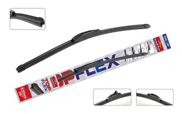 Безкаркасна щітка TOPFLEX 26"/650 мм 1 шт 33317-IS