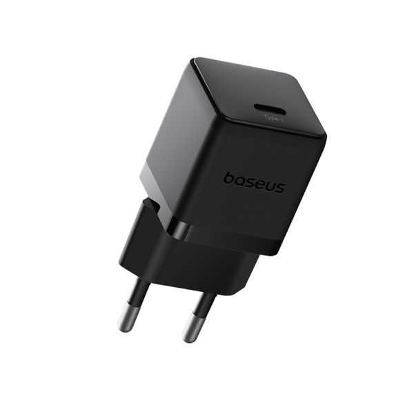 Мережевий зарядний пристрій Baseus Palm Fast Charger 1C 30W EU Cluster Black (P10111605113-00)