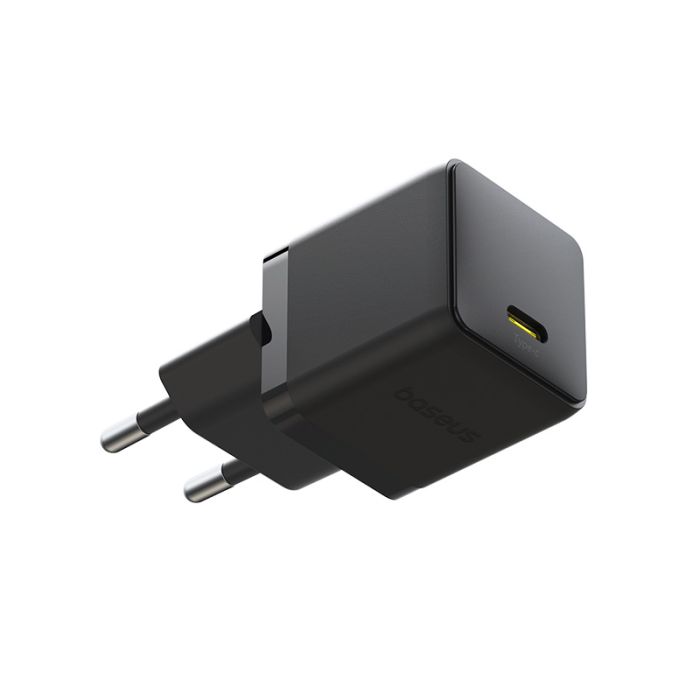 Мережевий зарядний пристрій Baseus Palm Fast Charger 1C 30W EU Cluster Black (P10111605113-00)
