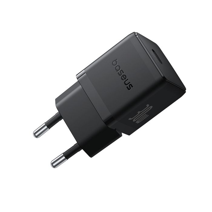 Мережевий зарядний пристрій Baseus Palm Fast Charger 1C 30W EU Cluster Black (P10111605113-00)